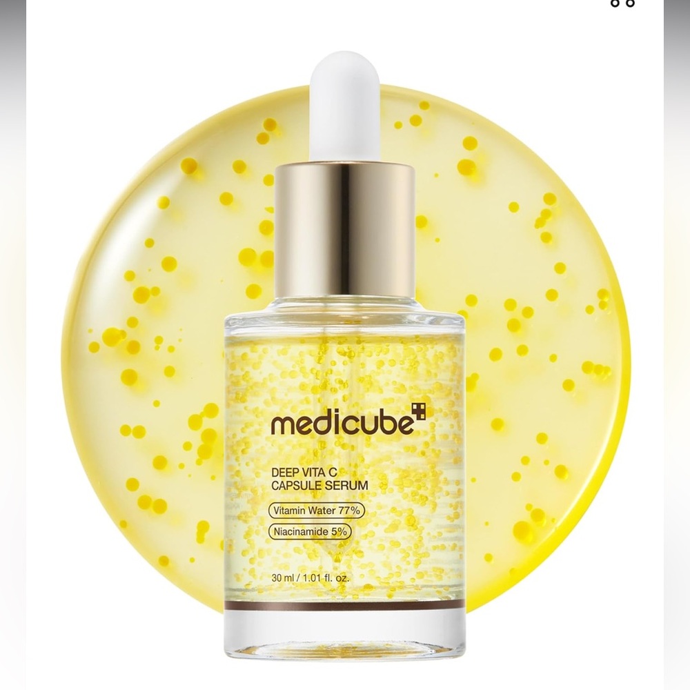 NWT Medicube Deep Vita C Capsule Serum 1 fl oz K-Beauty Glow